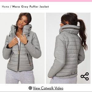 Pretty LITTLE THING NWT COAT JACKET XL puffer